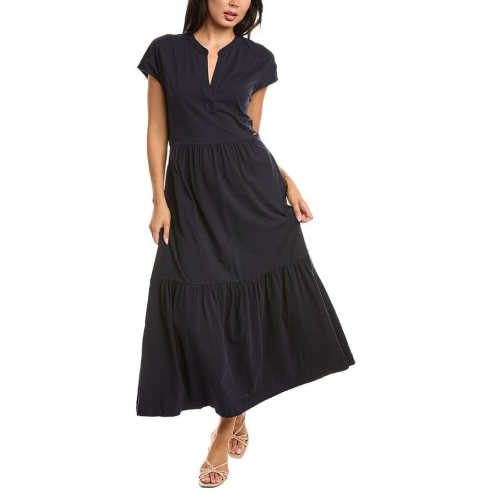 Dkny Womens Maxi Dress, Navy